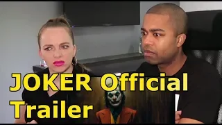 JOKER Official Trailer (COUPLES THERAPY REACTION 🔥)