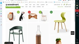 Создание интернет магазина самостоятельно на Wordpress и теме  Woodmart. Сайт с демо  данными