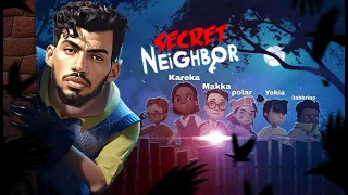 secret neighbor #1 || السعي وراء الكلاونز 🤡 ||