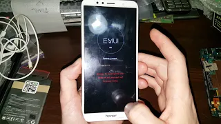 Huawei Honor 7C 7A 7X hard reset сброс настроек графический ключ пароль тормозит висит how to reset