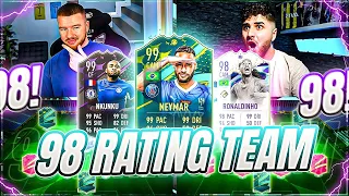 98 TEAM RATING SBB ☠🔥 KOMPLETTER BRUCH im FIFA 23 SQUAD BUILDER BATTLE