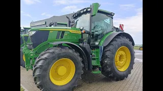 Nowy John Deere 6215R 🚜Przesiadka ze skrzyni PQ na AP👍Pierwsza jazda testowa😁Prezentacja