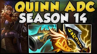 RANK 1 QUINN SHOWS YOU HOW TO PLAY QUINN ADC IN SEASON 14!