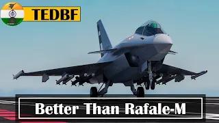 TEDBF - Twin Engine Deck Based Fighter | Better than Rafale - India's indigenous naval fighter jet