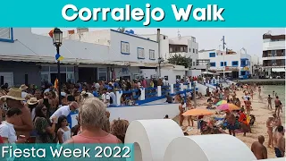 Corralejo Walk During Fiesta Week July 2022