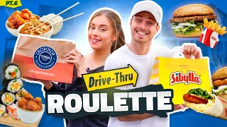 DRIVE THRU ROULETTE! ÄTER det personen FRAMFÖR oss BESTÄLLER DEL 6 *BÄSTA RUNDAN HITTILLS!*