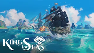 King of Seas ▶ Первый Взгляд и Обзор Геймплея ▶ Новая Игра про Пиратов ▶ Морской Бой ▶ Начало #1