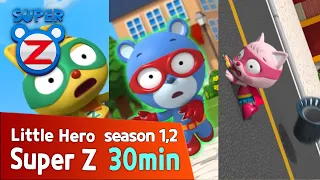 [Super Z 1,2] Little Hero Super Z l 30min Play l Alphabet Game N l