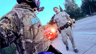 ANGRY & COOL COPS vs BIKERS  | POLICE vs MOTORCYCLE 2023