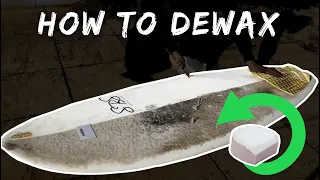 How To Remove Surfboard Wax From A Surfboard