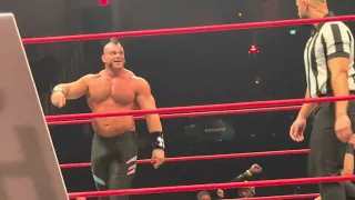 Brian Cage Entrance and Squash Match (AEW Collision Dec 16 2023) Fan Cam