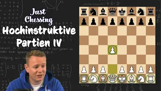 Eine Runde sehr instruktives Schach auf doof | Just Chessing mit GM Jan Gustafsson