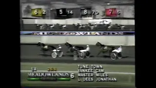 1998 Meadowlands YANKEE CAM Howard Parker Open Pace $30,000