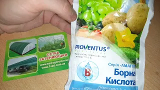 Як використовувати Борну кислоту підживлення, обприскування