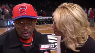 Spike Lee On Knicks-Nets Rivalry - Game 2 Battle of the Boroughs