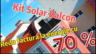 Kit Solar pentru Balcon și nu numai!!!