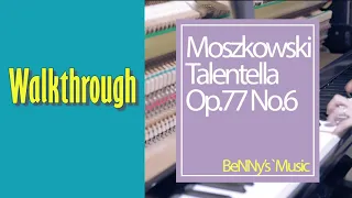 Moszkowski Talentella Op.77 No.6_WalkThrough / 모슈코프스키 타란텔라 Op.77 No.6_연습가이드_