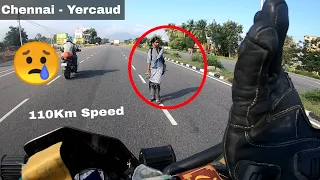 Escaped From An Accident ☹️ - Chennai To Yercaud In Duke 250 | Tamil | Drone Shots | Enowaytion Plus