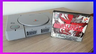 METAL GEAR SOLID - PlayStation Nostalgic Gameplay | CRT TV