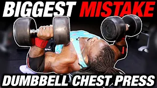 Stop Doing Dumbbell Presses Like This! (TOP MISTAKES)
