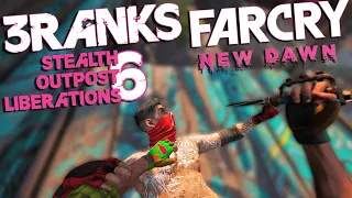 FAR CRY New Dawn Stealth Kills #6 No enemy marking, Hard-ass difficulty, undetected, no HUD