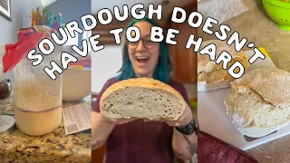 Sourdough tips for beginners! ANYONE can make sourdough!