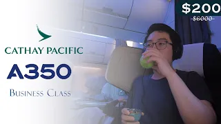 $200 Business Class on Cathay Pacific | JFK-HKG | A350