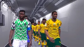 SOUTH AFRICA VS NIGERIA|CAN2019 FRIENDLY MATCH |PES 2019