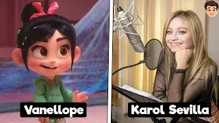 ¿Quienes Son Las Voces Detrás De Los Personajes De WIFI RALPH? (DISNEY)