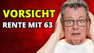 RENTE MIT 63: Die (traurige) Wahrheit!