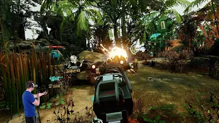 Stormland VR Gameplay - Sci-Fi Robot Flying, Climbing, & Combat (Oculus Rift S)
