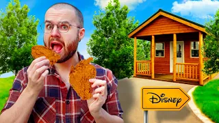 I Stayed At Disney World’s $400 CABIN Hotel! Fort Wilderness Resort FOOD Review