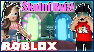 ŠKOLNÍ KVÍZOVÉ OBBY OD IRIIS!🤩😂Roblox 1/3 w/@VendaliRoblox