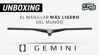 Unboxing Gemini, el manillar más ligero de bicicleta del mundo