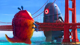 مجموعة من الوحوش بيتصدو لكائن فضائي شرير وبيقدرو بينقذو العالم | Monsters vs Aliens