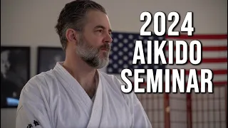 2024 IWAMA AIKIDO SEMINAR | MARK LARSON (TAKUTO) | TEXAS NIWA AIKI SHUREN DOJO