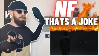 TeddyGrey Reacts to NF - That’s A Joke | FIRST TIME REACTION