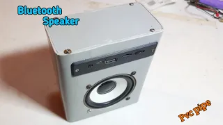 How To Make Bluetooth Speaker At Home| Loud Speaker |Pvc pipe.