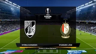 Vitória SC vs Standard Liege | UEFA Europa League | PES 2020