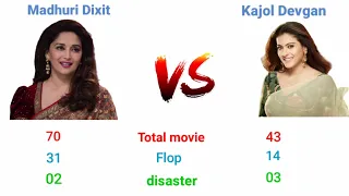 madhuri dixit vs kajol !! kajol vs madhuri dixit comparison video