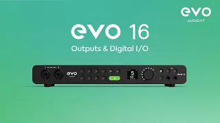 EVO 16 Audio Interface - Outputs & Digital I/O