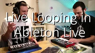Live Looping Performance in Ableton Live | Akai Mpk Mini Mkii