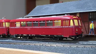 Märklin 3016 und 4018 DB VT 95 und VB 95 Schienenbus mit ESU Loksound 5