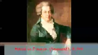 W. A. Mozart - KV 544 - March in D major (fragment)