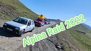 Alpina Raid 2022. Équipage 54 avec Aurélien et Yann.