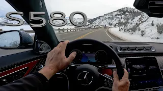 Mercedes S580 POV - Cocoon on Wheels - Test Drive | Everyday Driver