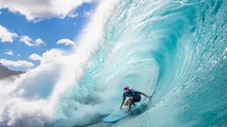 EASIEST PADDLE OUT EVER AT PIPELINE! BEST DAY OF THE YEAR!