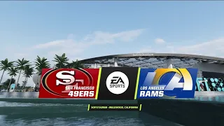 49ers vs Rams Simulation (Madden 23 Next Gen)