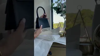 Jacquemus Le Chiquito Moyen bag unboxing 🖤