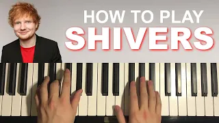 Ed Sheeran - Shivers (Piano Tutorial Lesson)
